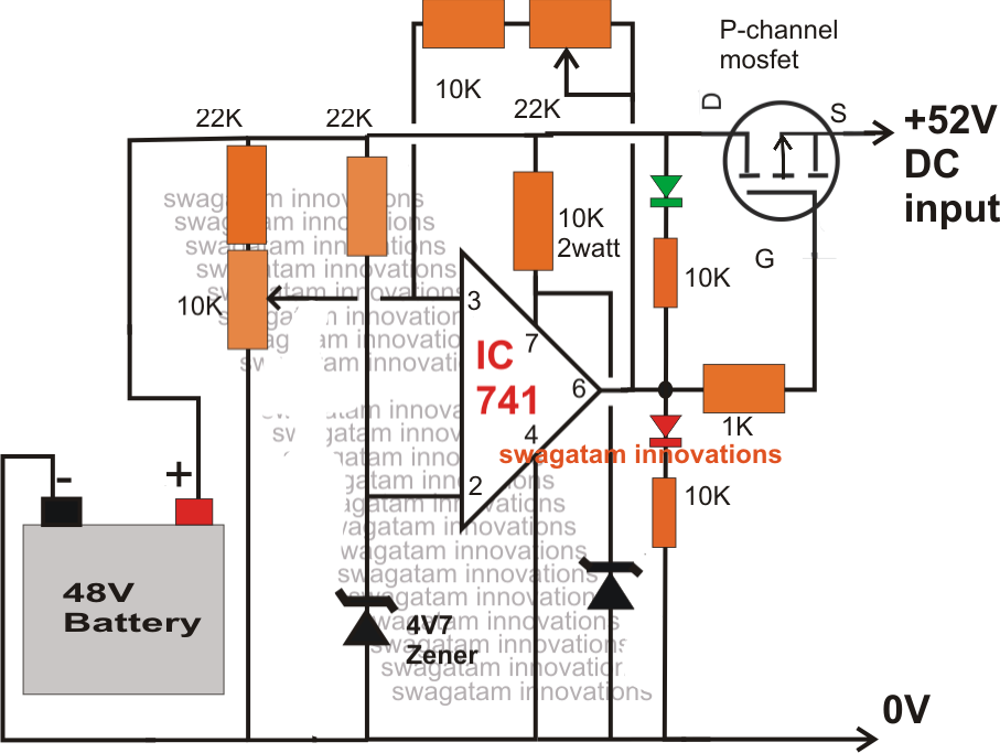 Lead Acid Battery Charger Using IC 555